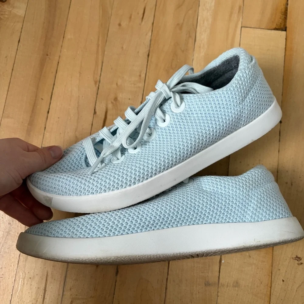 Allbirds Women's Tree Piper‎ Dreamy Blue/green Cream Hush Sole Women’s Size 9 - Picture 7 of 12